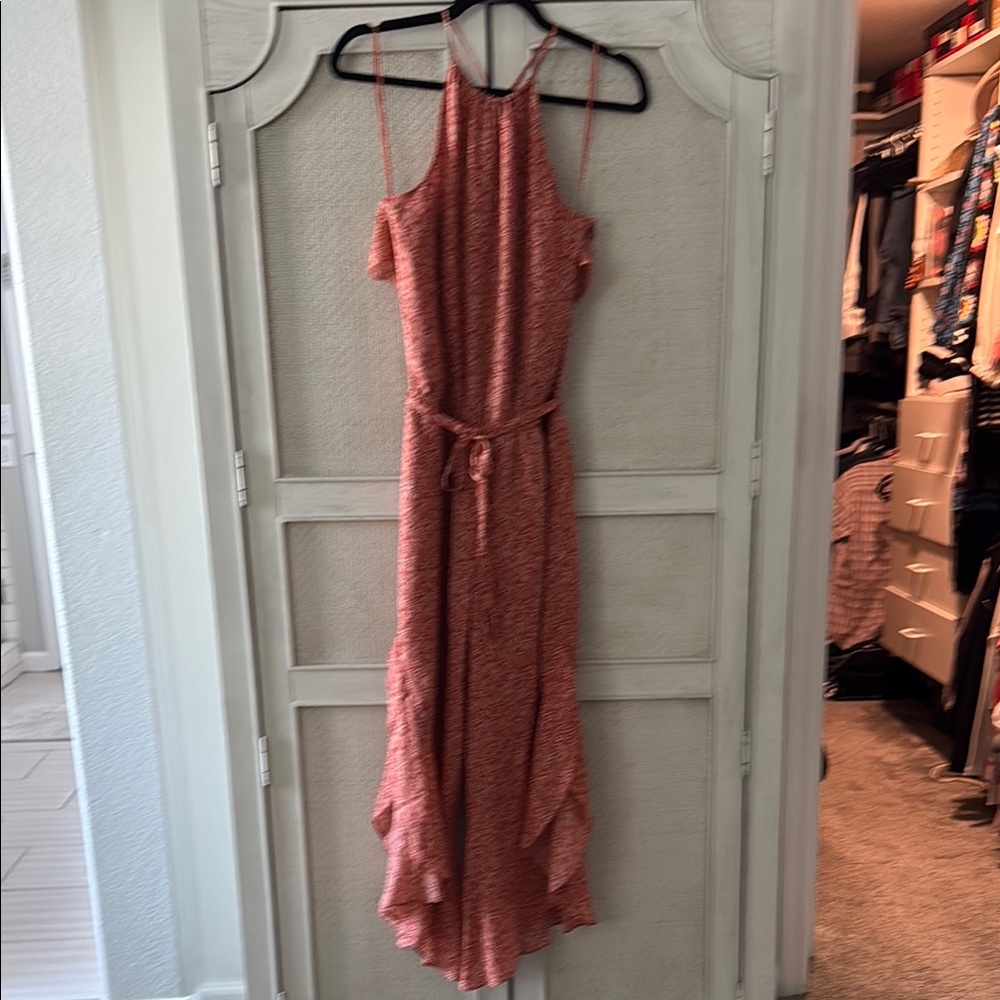 Joie Elegant Rust Sleeveless Jumpsuit